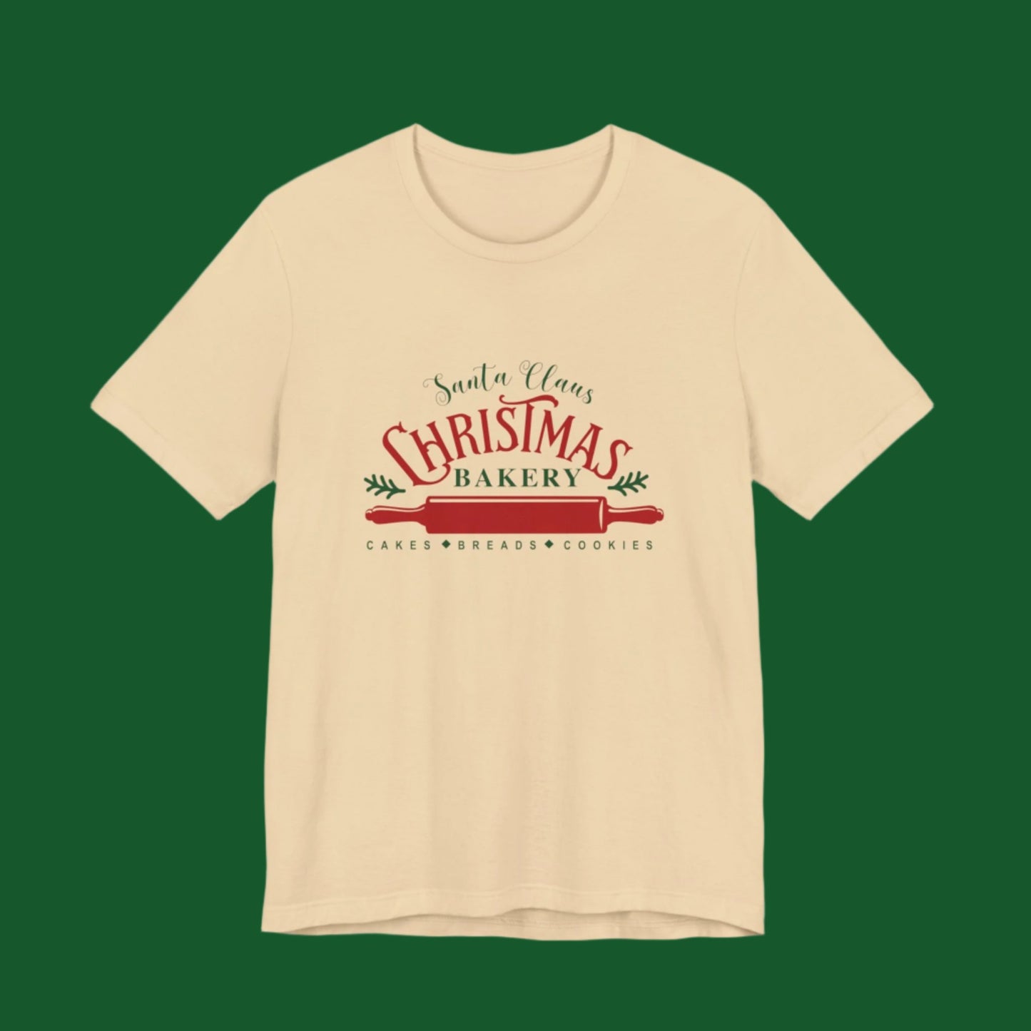 SANTA CHRISTMAS BAKERY Unisex Tee