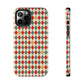 DIAMOND CHECKED CHRISTMAS COLORS-Tough Phone Cases