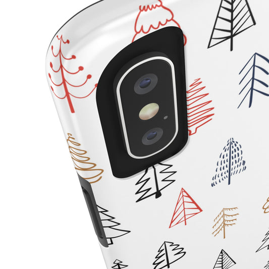 CHRISTMAS TREES-Tough Phone Cases