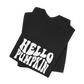 🎃HELLO PUMPKIN WAVY RETRO WHITE Unisex Jersey Short Sleeve Tee