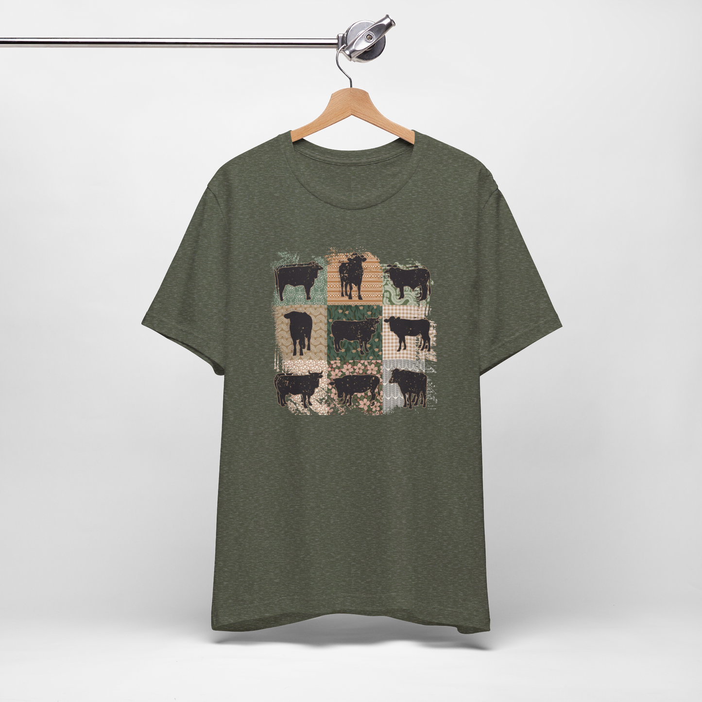 COWS HOMESTEADING CHIC Unisex Tee Homestead