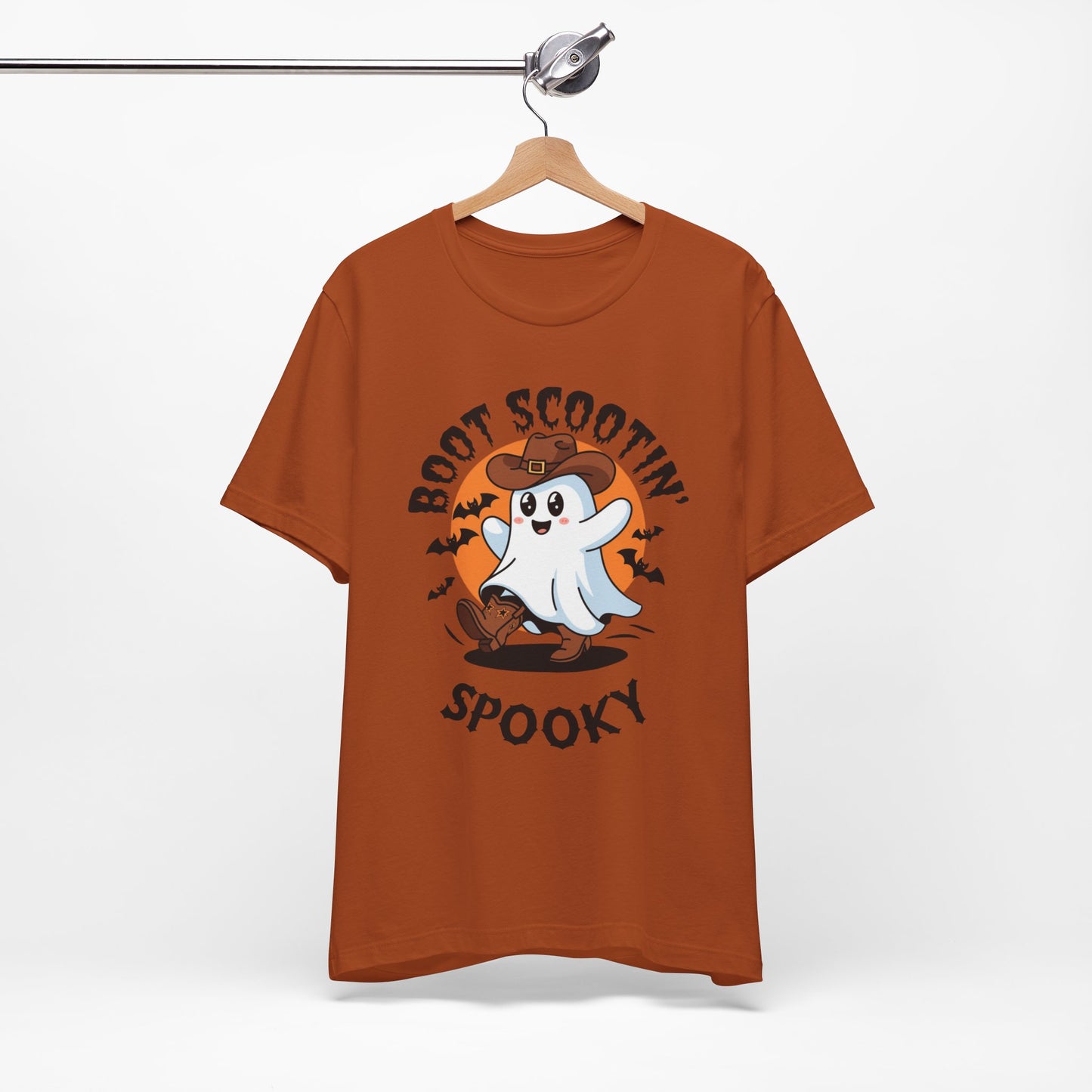 👢🎃BOOT SCOOTIN' SPOOKY COWBOY HALLOWEEN unisex Tee