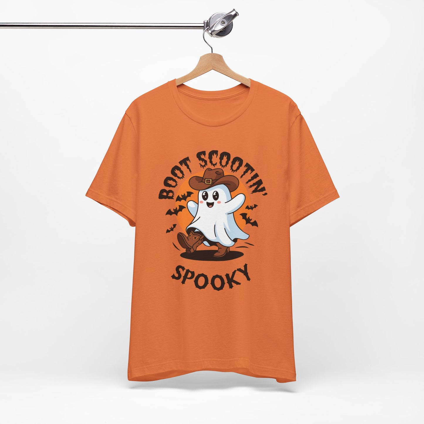 👢🎃BOOT SCOOTIN' SPOOKY COWBOY HALLOWEEN unisex Tee