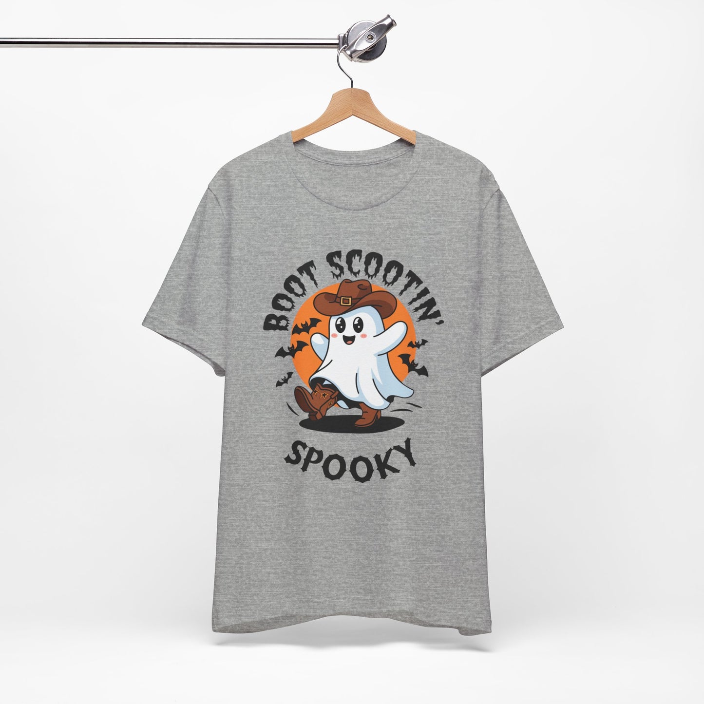 👢🎃BOOT SCOOTIN' SPOOKY COWBOY HALLOWEEN unisex Tee