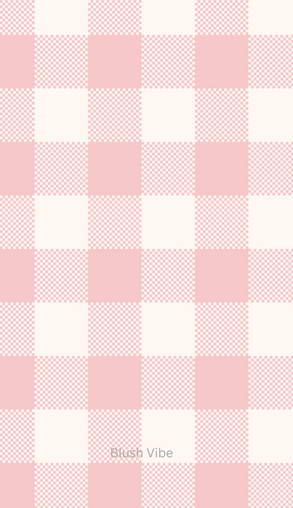 PINK CHECKED-Tough Phone Cases