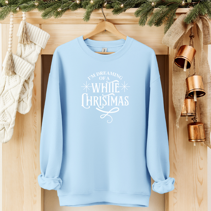 🎄I'M DREAMING OF A WHITE CHRISTMAS!  Unisex Heavy Blend™ Crewneck Sweatshirt