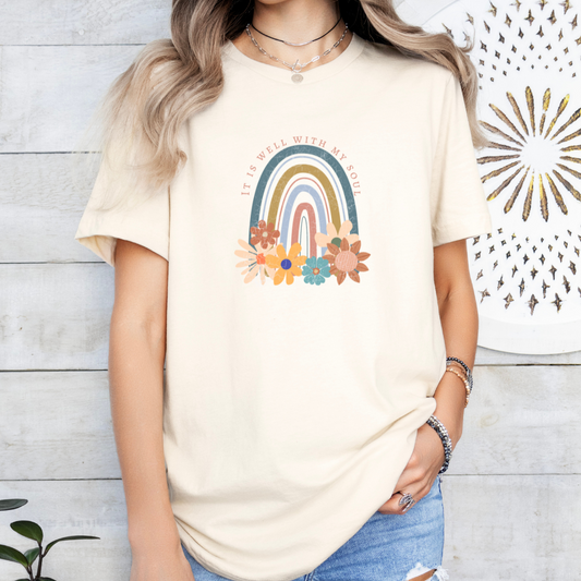 🕊️🌈IT IS WELL WITH MY SOUL Tee🌈🕊️