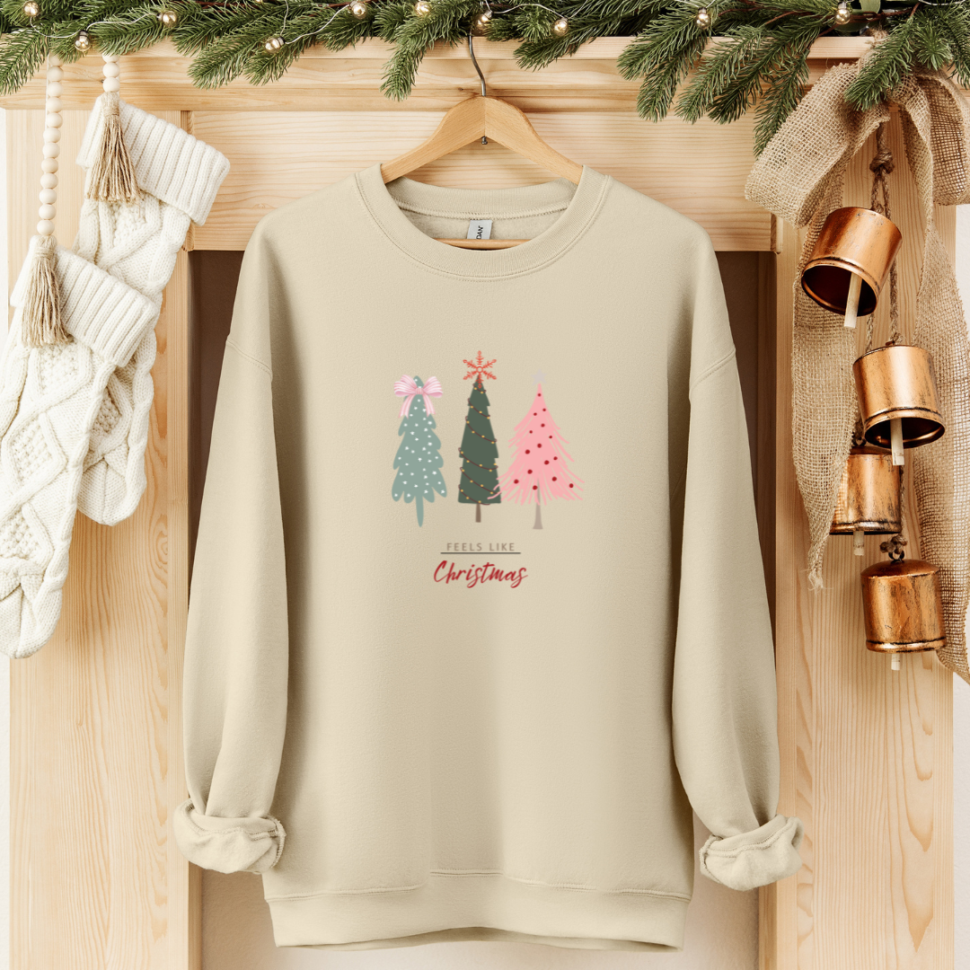 FEELS LIKE CHRISTMAS-Unisex Heavy Blend™ Crewneck Sweatshirt