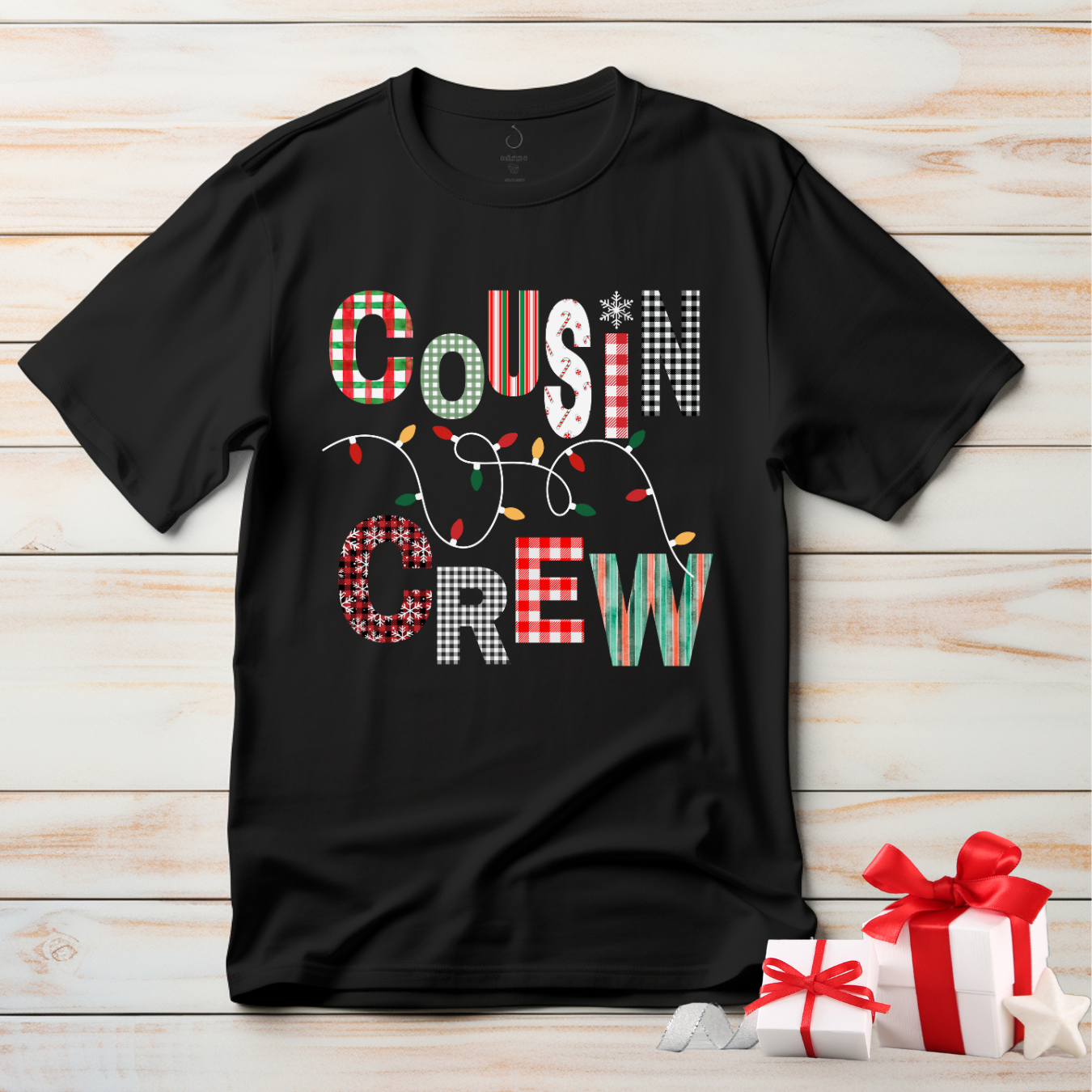 🎄COUSIN CREW CHRISTMAS Short Sleeve Tee unisex