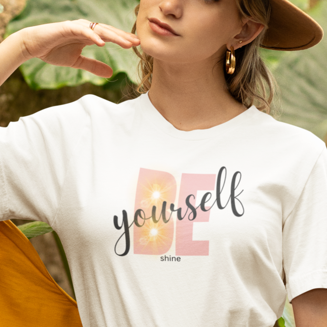 BE YOURSELF SHINE! Jersey Short Sleeve Tee