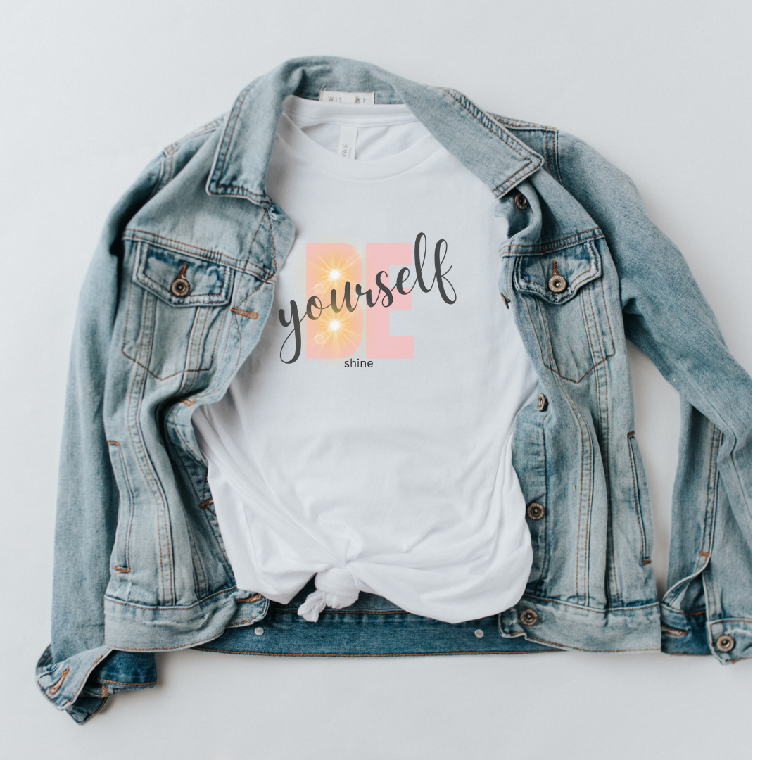 BE YOURSELF SHINE! Jersey Short Sleeve Tee