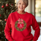 CHRISTMAS WREATH-Unisex Heavy Blend™ Crewneck Sweatshirt