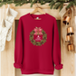 CHRISTMAS WREATH-Unisex Heavy Blend™ Crewneck Sweatshirt