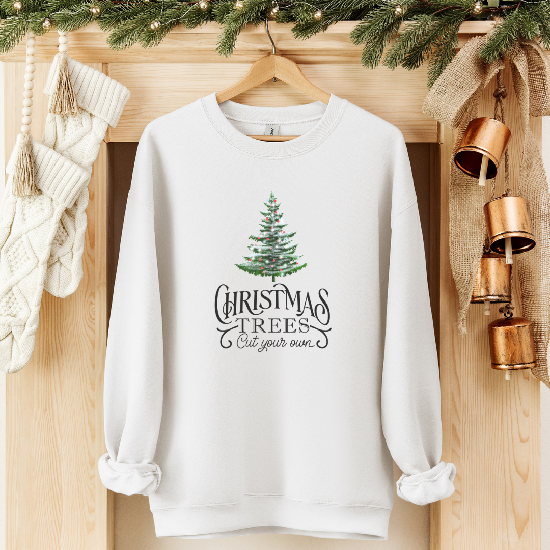 CHRISTMAS TREE-Unisex Heavy Blend™ Crewneck Sweatshirt