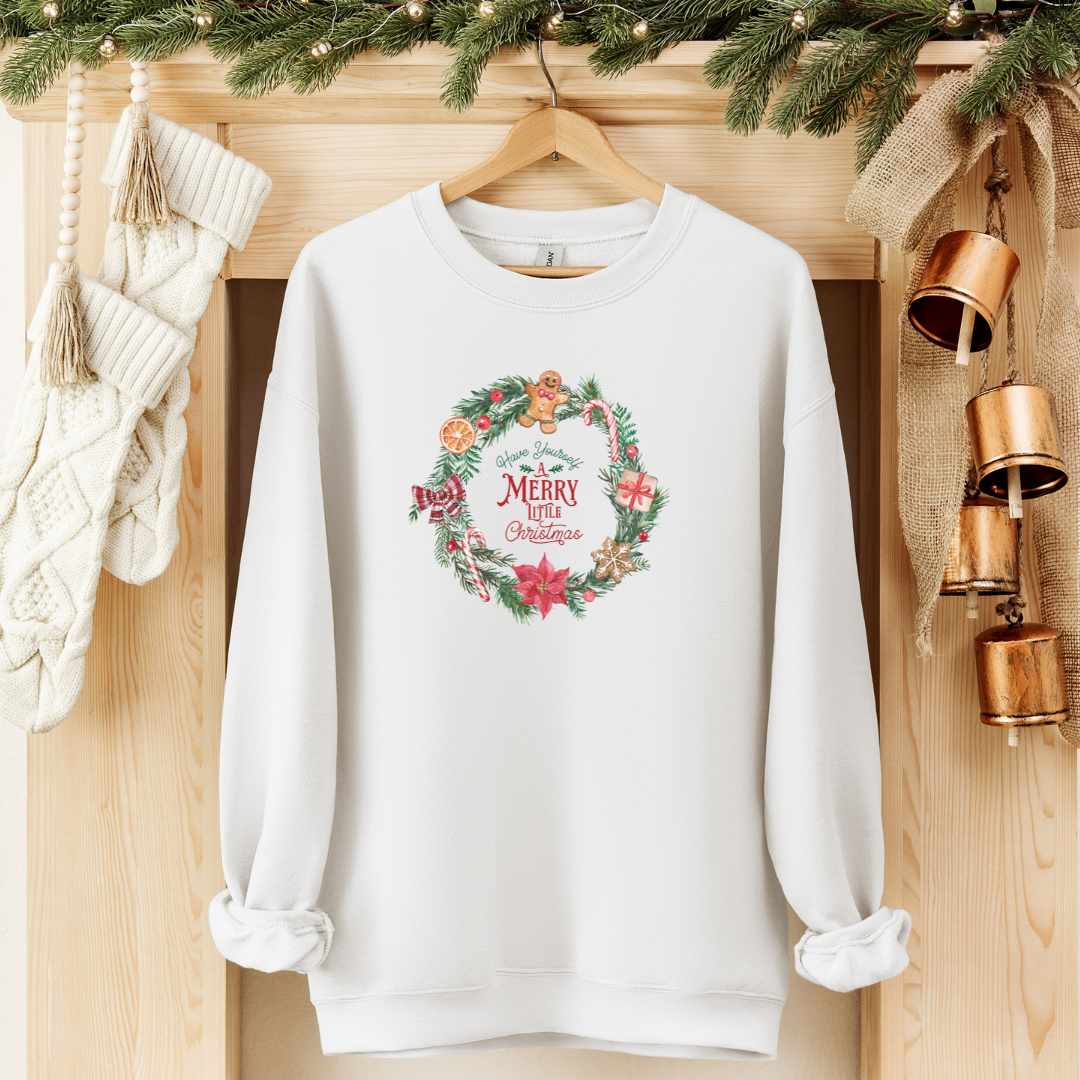 HAVE YOUR SELF A MERRY LITTLE CHRISTMAS-Unisex Heavy Blend™ Crewneck Sweatshirt