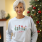 CHRISTMAS TREES & BOWS-Unisex Heavy Blend™ Crewneck Sweatshirt