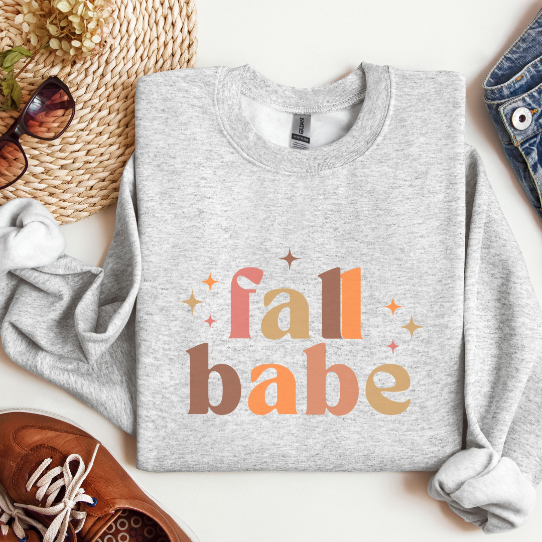 FALL BABE-Unisex Heavy Blend™ Crewneck Sweatshirt