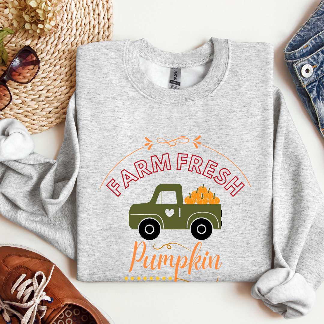 FARM FRESH PUMPKINS-Unisex Heavy Blend™ Crewneck Sweatshirt