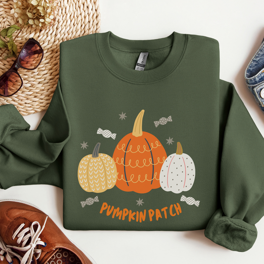 PUMPKIN PATCH-Unisex Heavy Blend™ Crewneck Sweatshirt