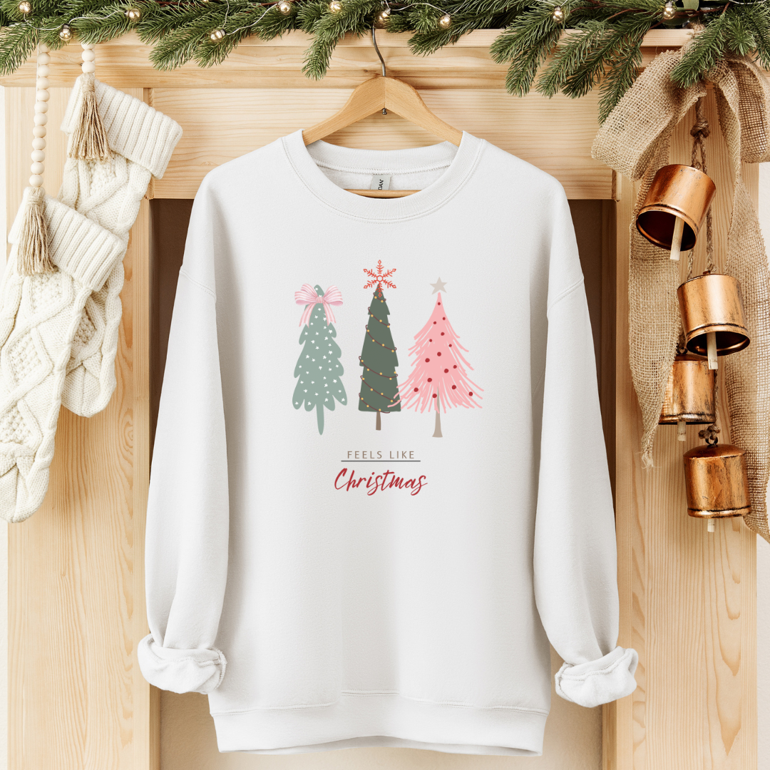 FEELS LIKE CHRISTMAS-Unisex Heavy Blend™ Crewneck Sweatshirt