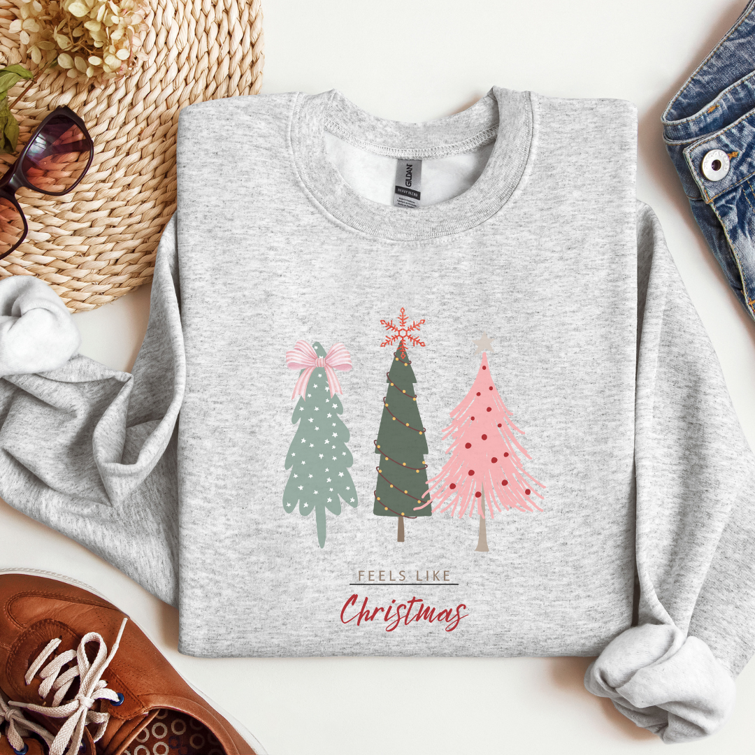 FEELS LIKE CHRISTMAS-Unisex Heavy Blend™ Crewneck Sweatshirt