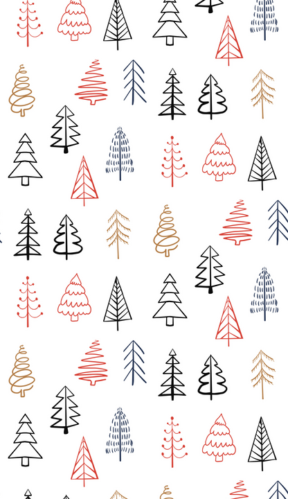 CHRISTMAS TREES-Tough Phone Cases