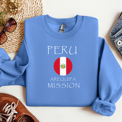 ✨PERSONALIZATION COMING SOON!✨ PERU AREQUIPA MISSION Unisex Heavy Blend™ Crewneck Sweatshirt LDS MISSION