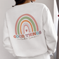 🌈GOOD THINGS TAKE TIME- Unisex Heavy Blend™  Sweatshirt