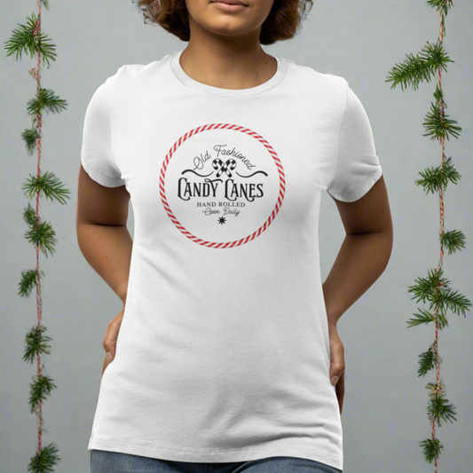 OLD FASHIONED CANDY CANES Unisex Tee